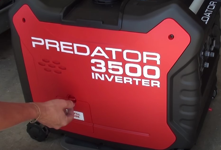 predator generator oil