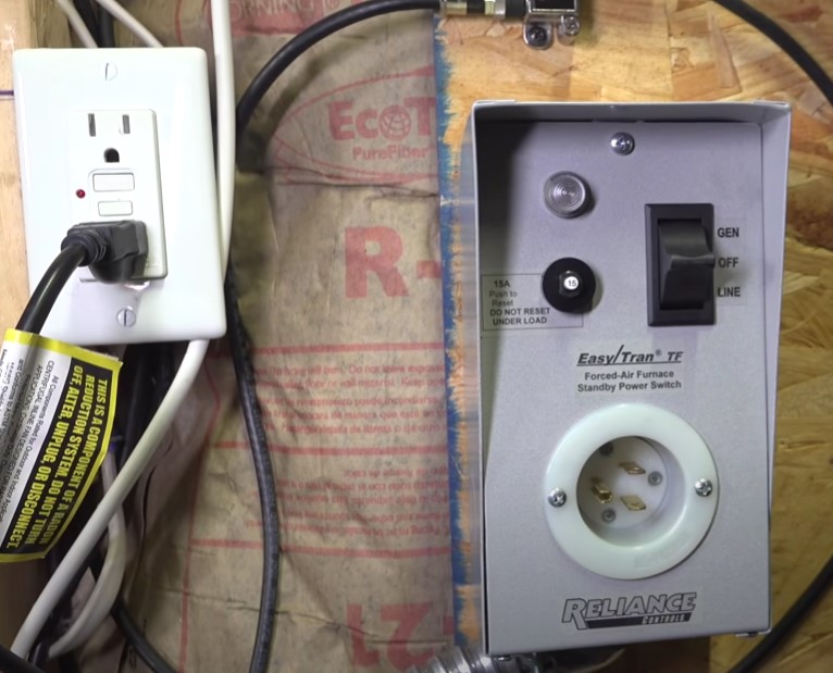 connect generator without transfer switch