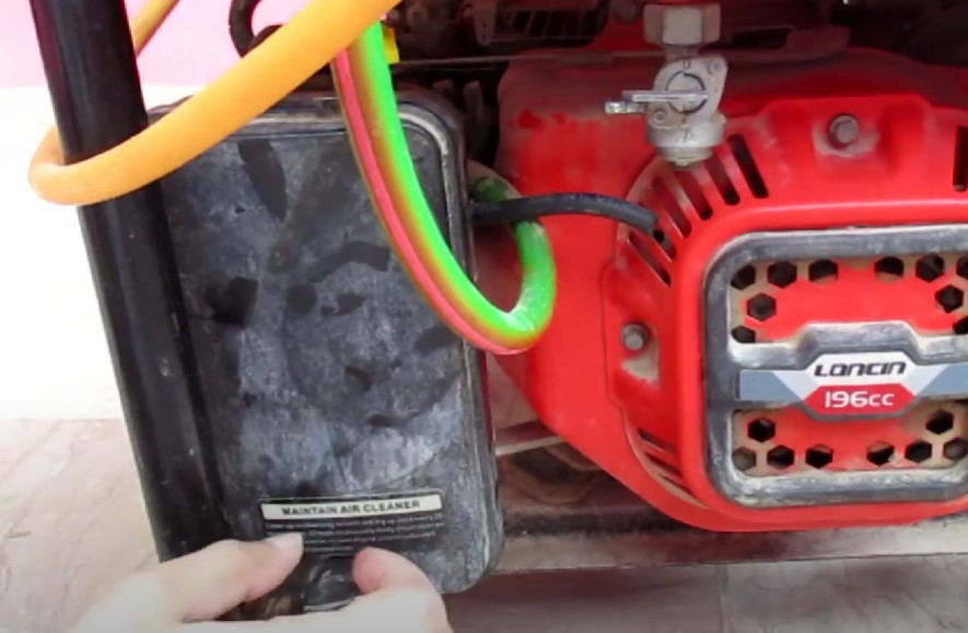 generator air filter cleaning